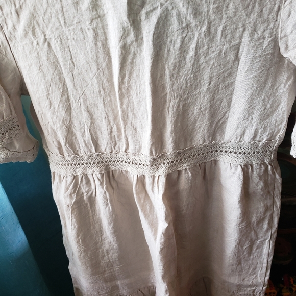 Linen Swimsuit Cover Up Medium/Large - Picture 5 of 6
